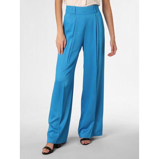 HUGO Spodnie Kobiety jasnoniebieski jednolity ze sklepu vangraaf w kategorii Spodnie damskie - zdjęcie 153538755