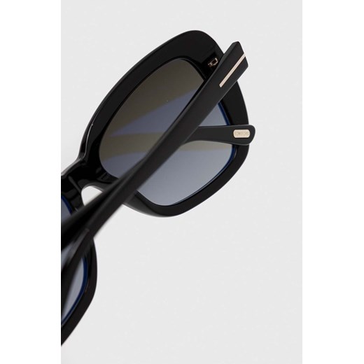 Tom Ford okulary przeciwsłoneczne damskie kolor czarny Tom Ford 55 ANSWEAR.com