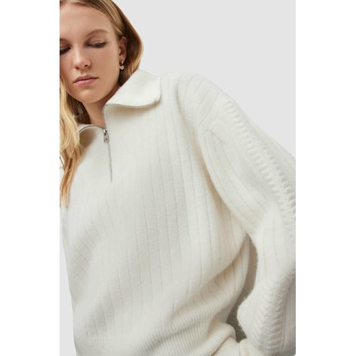 AllSaints sweter damski kolor biały XS ANSWEAR.com