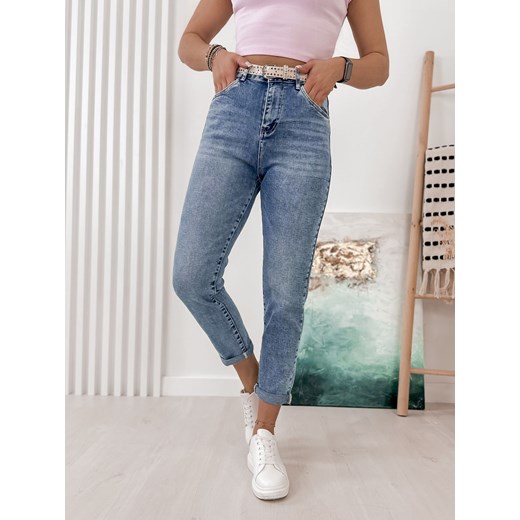 spodnie huelva jeansowe xl/42 ze sklepu UBRA w kategorii Jeansy damskie - zdjęcie 153551588