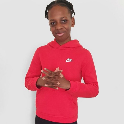 NIKE FRANCHISE OVERHEAD HOODIE JUNIOR SWEATSHIRT CZERWONY BV3757-657 Nike 8-10YRS JD Sports
