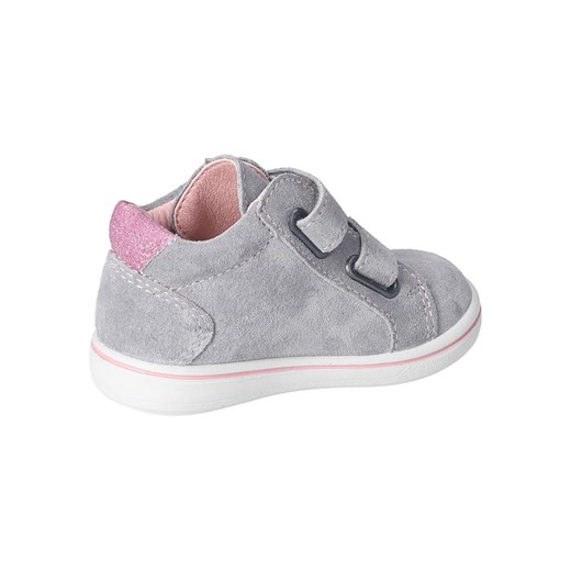 Skórzane sneakersy "Cherri" w kolorze szaro-jasnoróżowym Pepino 26 okazja Limango Polska