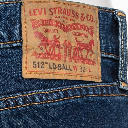 LEVI'S SPODNIE 512 SLIM TAPER LO BALL 32 promocja Sizeer
