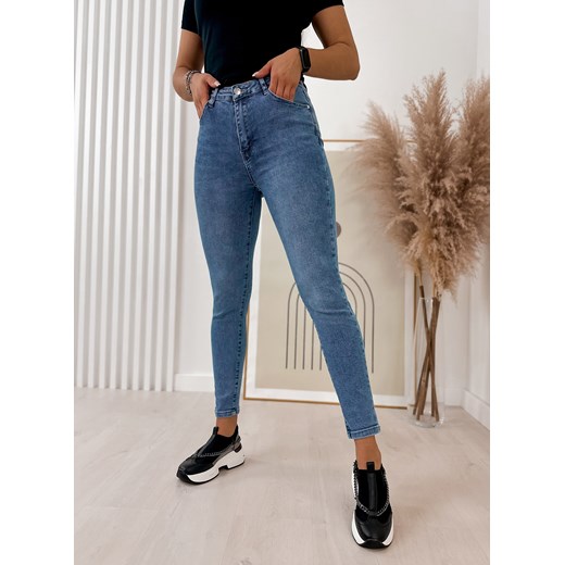 spodnie fargo jeansowe m/38 ze sklepu UBRA w kategorii Jeansy damskie - zdjęcie 153638467