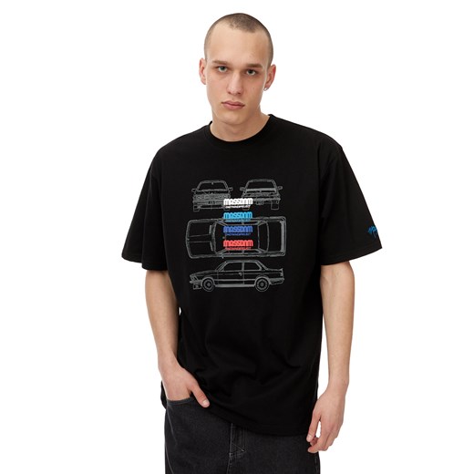 Koszulka Mass Denim Bavaria T-shirt czarna Mass Denim L shop.massdnm.com