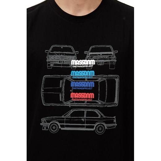 Koszulka Mass Denim Bavaria T-shirt czarna Mass Denim L shop.massdnm.com