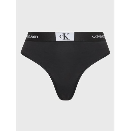 Calvin Klein Underwear Stringi 000QF7227E Czarny Calvin Klein Underwear XL MODIVO