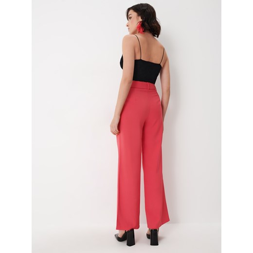 Mohito - Spodnie z prostą nogawką - Różowy Mohito 36 Mohito