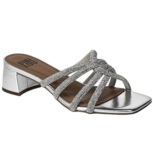 Klapki Bibi Lou 864Z00HG Plata Silver Srebrne Bibi Lou 36 promocja EuroButy.com.pl