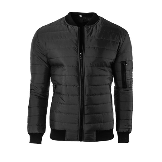Przejściowa kurtka męska MY02- czarna ze sklepu Risardi w kategorii Kurtki męskie - zdjęcie 153741838