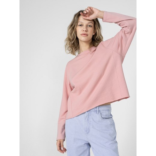 Bluza nierozpinana damska - różowa Outhorn XL OUTHORN