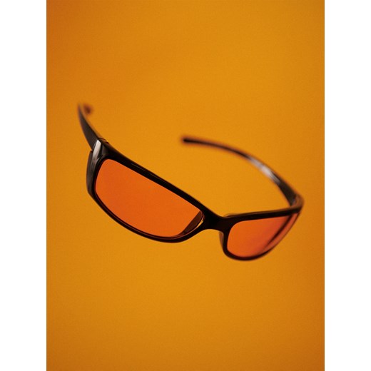 Okulary przeciwsłoneczne z żółtymi szkłami - Pomarańczowy House ONE SIZE House