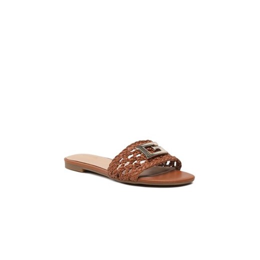 Guess Klapki Tassi FL6TSS ELE19 Brązowy Guess 36 MODIVO