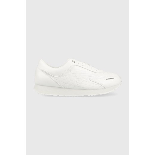 Trussardi sneakersy Football kolor biały 79A00855 9Y099998 ze sklepu ANSWEAR.com w kategorii Buty sportowe damskie - zdjęcie 153779579