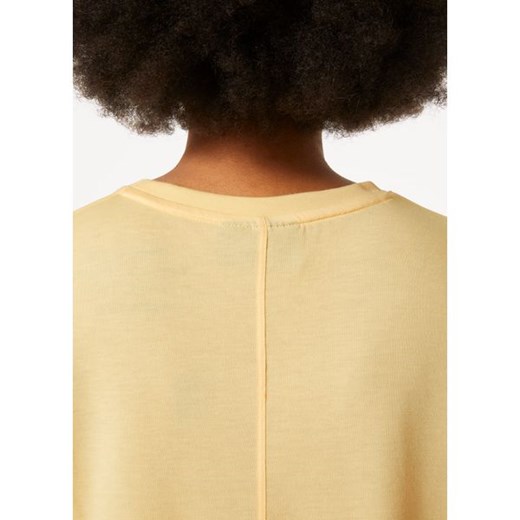 Żółta bluzka damska Helly Hansen z napisami 