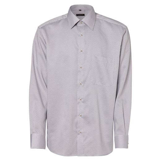 Eterna Comfort Fit Koszula męska Mężczyźni Comfort Fit Bawełna biały wzorzysty 46 okazja vangraaf