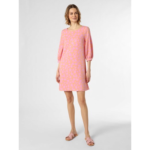 Esprit Collection Sukienka damska Kobiety Sztuczne włókno różowy wzorzysty 34 vangraaf