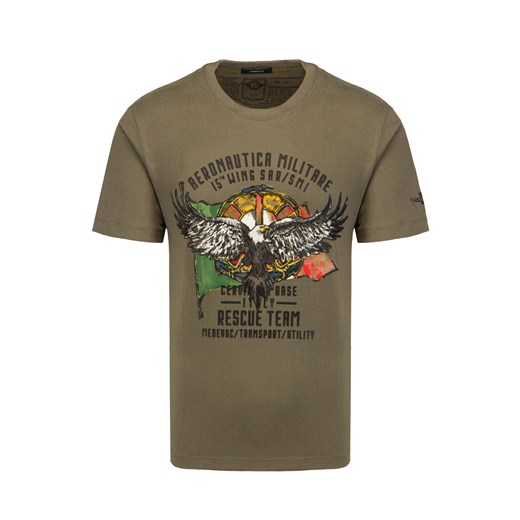 T-shirt Aeronautica Militare ze sklepu S'portofino w kategorii T-shirty męskie - zdjęcie 153788755