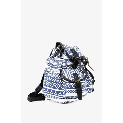 Plecak VINTAGE Aztec /granatowy/ magiazakupow-com niebieski Eko
