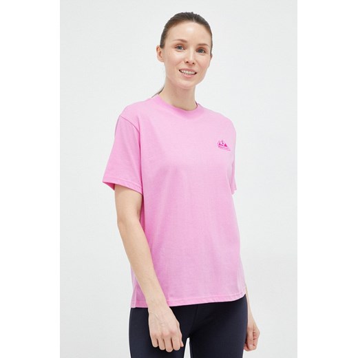 Marmot t-shirt damski kolor fioletowy ze sklepu ANSWEAR.com w kategorii Bluzki damskie - zdjęcie 154093349