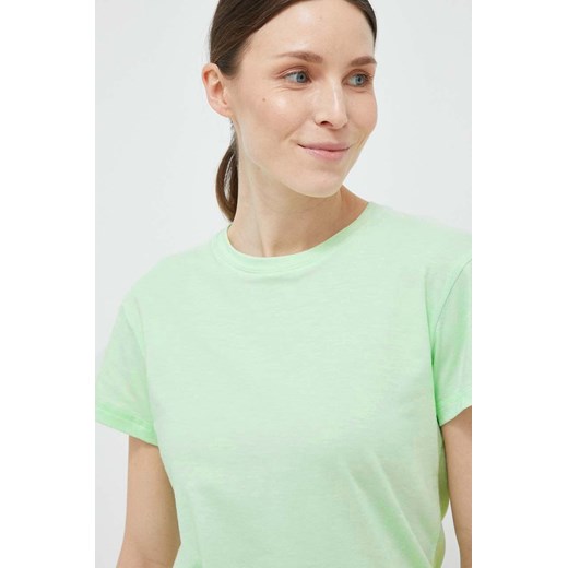Columbia t-shirt sportowy Sun Trek kolor zielony Columbia L ANSWEAR.com