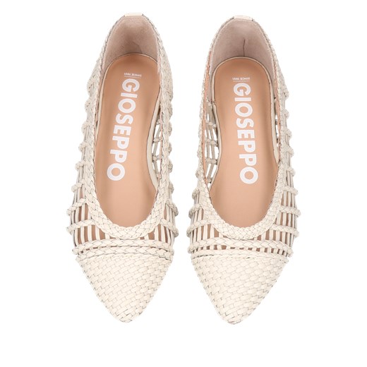 Beżowe baleriny Gioseppo, Gioseppo, GI0021-01, Konopka Shoes Giossepo 42 Konopka Shoes