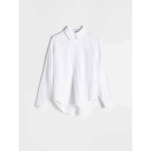 Reserved - Lniana koszula - Biały Reserved M Reserved