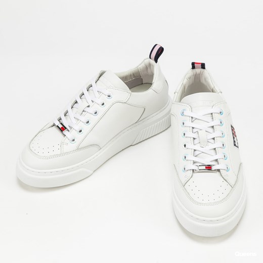 TOMMY JEANS Białe logowane sneakersy ELEVATED (40) Tommy Jeans 40 SUPELO