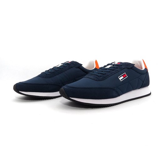 TOMMY JEANS Granatowe sneakersy RETRO LO (42) Tommy Jeans 42 SUPELO