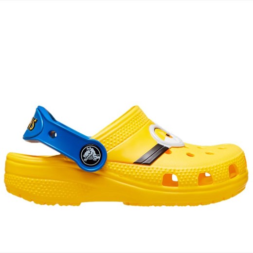 Klapki Crocs Toddler Fun Lab Classic I Am Minions Clog 206810-730 - żółte ze sklepu streetstyle24.pl w kategorii Klapki dziecięce - zdjęcie 154162227