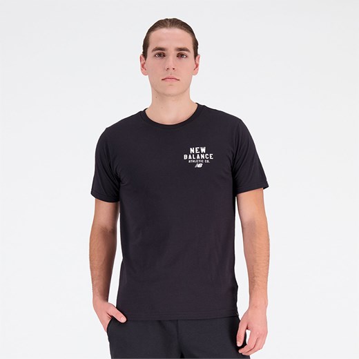 Koszulka męska New Balance MT31909BK – czarna ze sklepu New Balance Poland w kategorii T-shirty męskie - zdjęcie 154175639