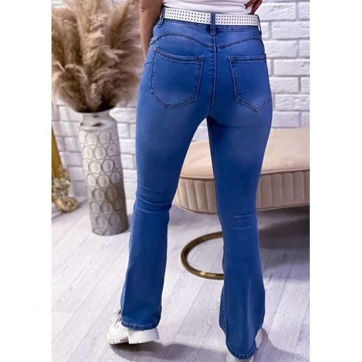 Spodnie jeansowe niebieskie ALB1561 Fason L Sklep Fason