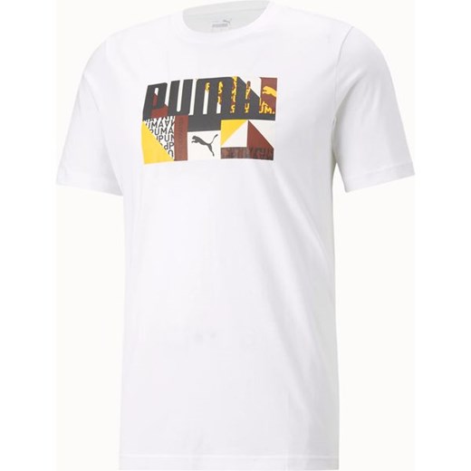 Koszulka męska Monogram Graphic Tee Puma Puma XL wyprzedaż SPORT-SHOP.pl