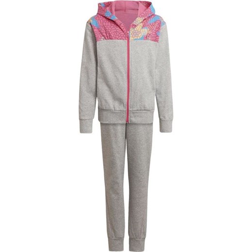 Dres juniorski Power Fleece Hooded Adidas ze sklepu SPORT-SHOP.pl w kategorii Dresy dziewczęce - zdjęcie 154207075