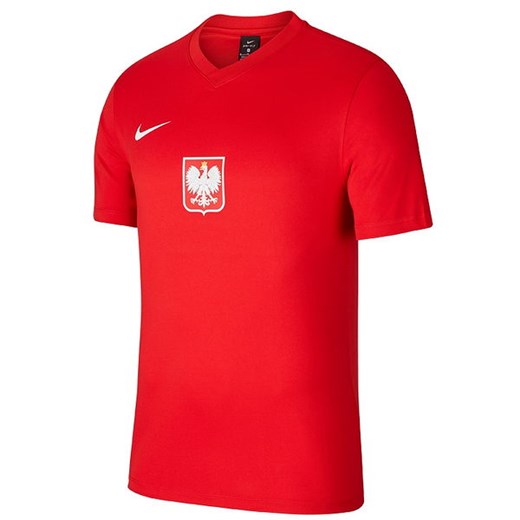 Koszulka piłkarska męska Polska Breathe Football Nike ze sklepu SPORT-SHOP.pl w kategorii T-shirty męskie - zdjęcie 154211099