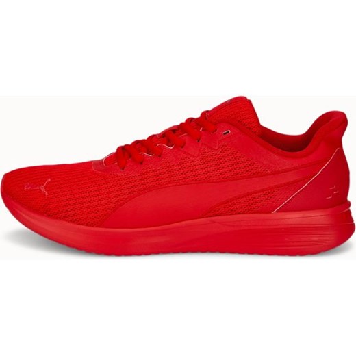 Buty sportowe męskie Puma sznurowane czerwone na wiosnę 