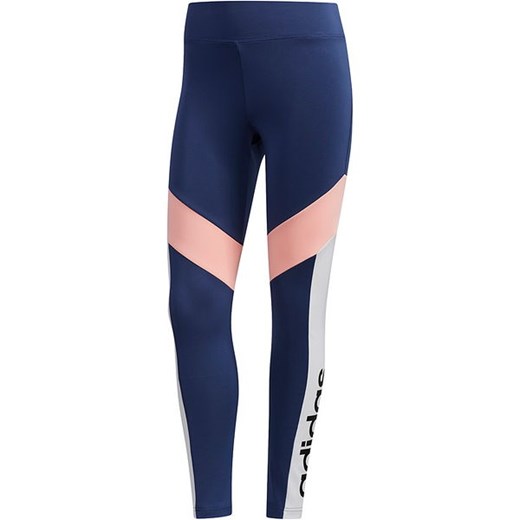 Legginsy damskie Pink Inserts D2M Adidas ze sklepu SPORT-SHOP.pl w kategorii Spodnie damskie - zdjęcie 154213867