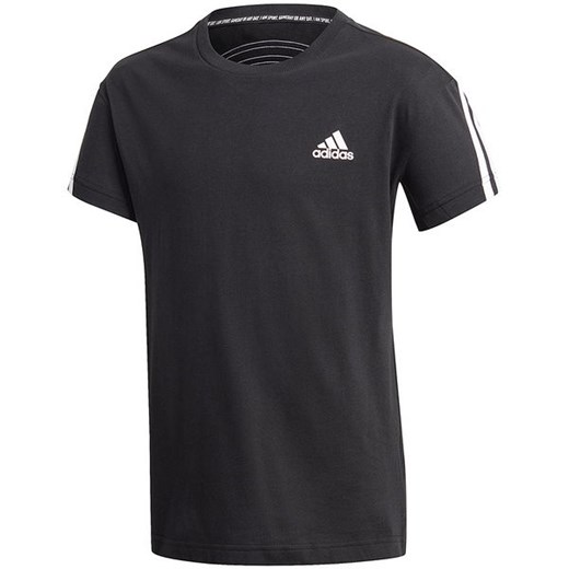 Koszulka chłopięca 3-Stripes Tee Adidas 128cm SPORT-SHOP.pl