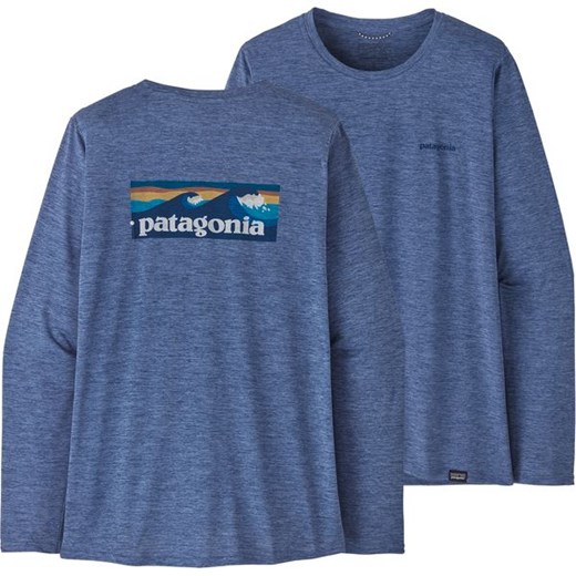 Longsleeve damski Cap Cool Daily Graphic Shirt Patagonia ze sklepu SPORT-SHOP.pl w kategorii Bluzki damskie - zdjęcie 154218519