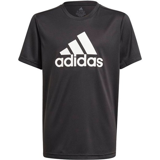 Koszulka juniorska Designed To Move Big Logo Tee Adidas 134cm okazja SPORT-SHOP.pl