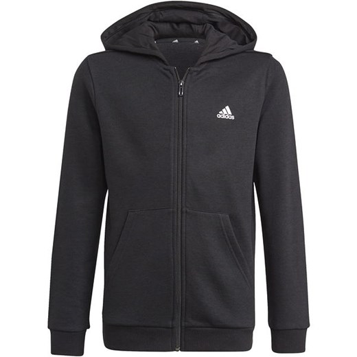 Bluza chłopięca Essentials Full-Zip Hoodie Adidas ze sklepu SPORT-SHOP.pl w kategorii Bluzy chłopięce - zdjęcie 154225328