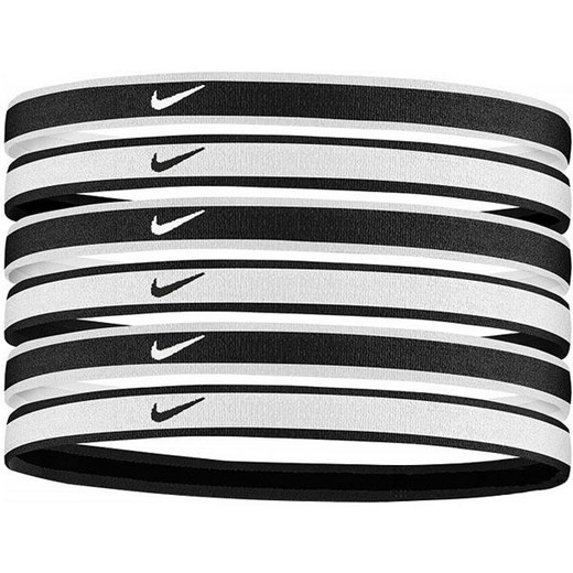 Opaski do włosów Swoosh 2.0 6 sztuk Nike Nike One Size wyprzedaż SPORT-SHOP.pl