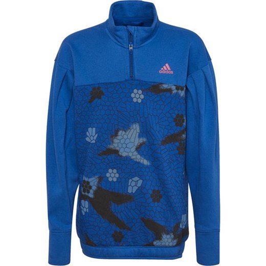 Bluza juniorska Power Fleece Loose Half-Zip Adidas ze sklepu SPORT-SHOP.pl w kategorii Bluzy dziewczęce - zdjęcie 154232186