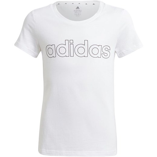 Koszulka dziewczęca Essentials Tee Adidas ze sklepu SPORT-SHOP.pl w kategorii Bluzki dziewczęce - zdjęcie 154232956