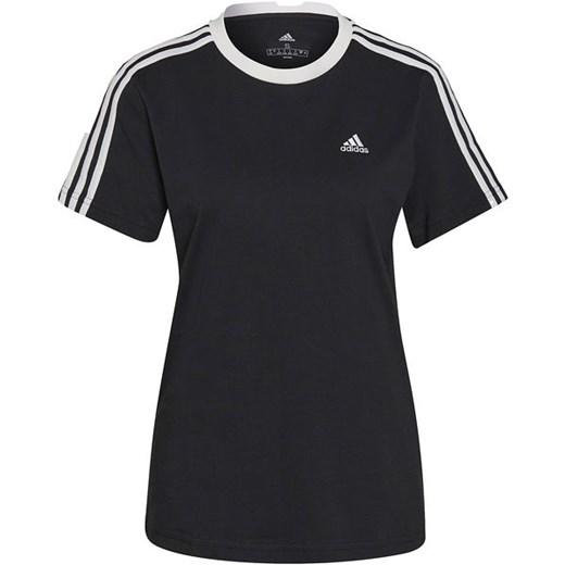 Koszulka damska Essentials 3-Stripes Adidas ze sklepu SPORT-SHOP.pl w kategorii Bluzki damskie - zdjęcie 154234499