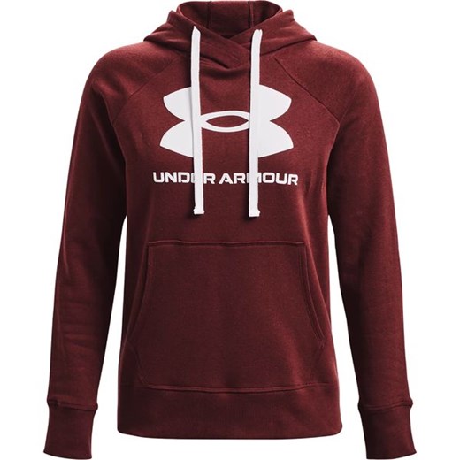 Bluza damska Rival Fleece Logo Hoodie Under Armour ze sklepu SPORT-SHOP.pl w kategorii Bluzy damskie - zdjęcie 154235539