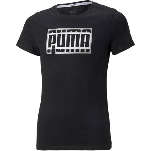 Koszulka młodzieżowa Alpha Tee Girl's Puma ze sklepu SPORT-SHOP.pl w kategorii Bluzki dziewczęce - zdjęcie 154236837