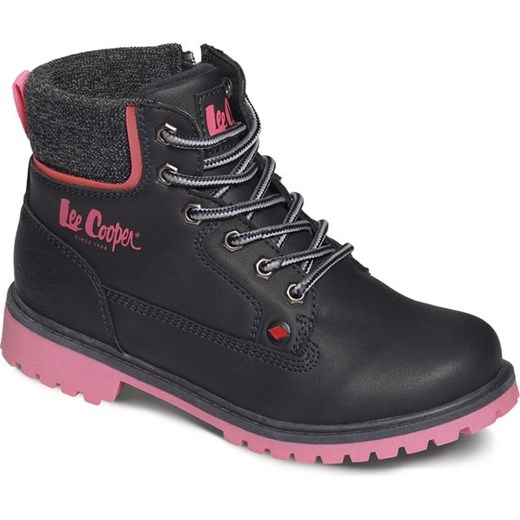 Buty, trapery LCJ-22-01-149 Jr Lee Cooper ze sklepu SPORT-SHOP.pl w kategorii Buty zimowe dziecięce - zdjęcie 154240948