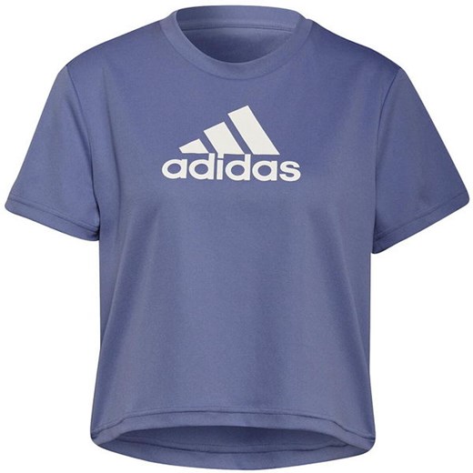 Koszulka damska Aeroready Designed 2 Move Logo Sport Cropped Tee Adidas XL SPORT-SHOP.pl okazyjna cena