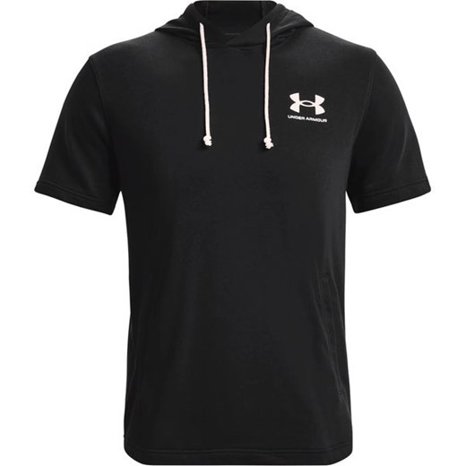 Koszulka męska Rival Terry Short Sleeve Hoodie Under Armour ze sklepu SPORT-SHOP.pl w kategorii T-shirty męskie - zdjęcie 154247036